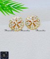 Impon Classic Round Stud Earrings 5 Metal Jewellery panchaloha jewellery