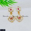 ERA2428 - South Indian Daily Wear Hanging Earrings for Girls