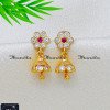 ERA2466 - Premium Impon Daily Use Small Gold Jhumka Designs