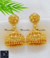 2 Gram Gold Earrings New Design Big Jhumki Ki Design gold jhumka design new model