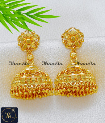 ERA2484 - 2 Gram Gold Earrings New Design Big Jhumki Ki Design