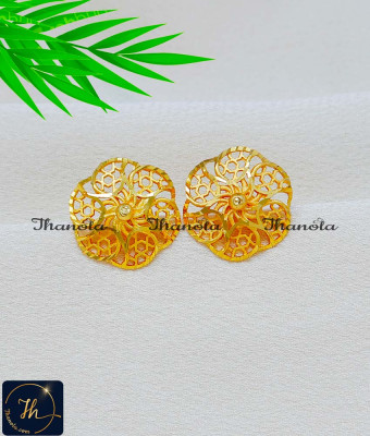 ERA2508 - Attractive Everyday 2 Gram Gold Earrings New Design ERA2508 - Attractive Everyday 2 Gram Gold Earrings New Design