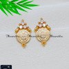 ERA2532 - Traditional Lakshmi Coin Earrings Gold Plated Jewellery