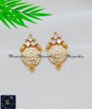 Traditional Lakshmi Coin Earrings Gold Plated Jewellery 1 gram gold earrings