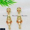 ERA2559 - 2 Gram Gold Forming Long Dangle Earrings for Girls