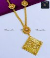 Simple New Flower Design Gold Plated Long Haram Online new model gold haram designs