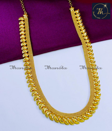 HRA1088 - Traditional Mango Mala Designs Kerala Jewellery Online