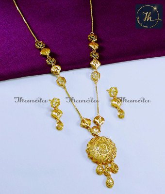 HRA11054 - Modern Simple Light Weight Dubai Jewellery Designs