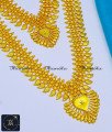 Traditional Haram Necklace Kerala Jewellery Set for Wedding Traditional Kerala Long Mango Haram Necklace Set
