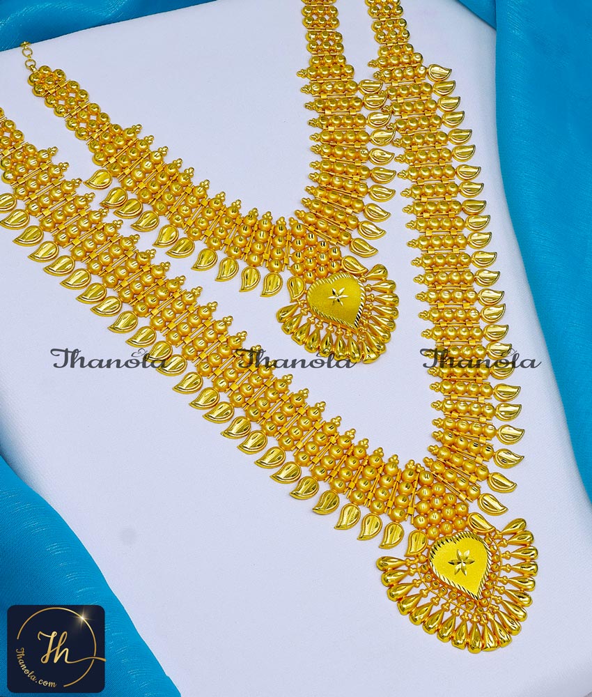Buy Kerala Jewellery Long Light Weight Mango Haram online