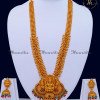 HRA1541 - Lakshmi Haram Design Antique Jewellery Set for Marriage