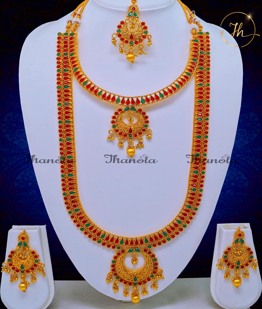 Premium Quality Bridal Antique Jewellery Sets Online antique traditional jewellery set