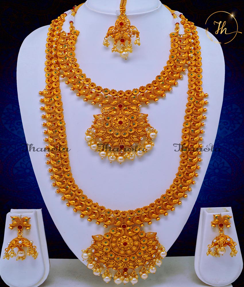 Premium Quality South Indian Antique Jewellery Set traditional south indian jewellery