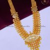 HRA1630 - Gold Light Weight Kerala Gold Haram Designs Online