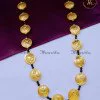 HRA1672 - Muslim Wedding Jewellery Gold Plated Crescent Kalsar Chain