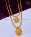 Gold Plated Jewellery Stone Long Haram Necklace Set gold plated jewellery set for wedding