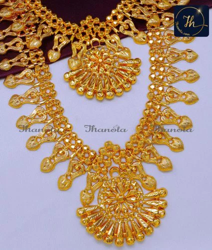HRA1707 - Haram Necklace Kerala Covering Jewellery Online Shopping