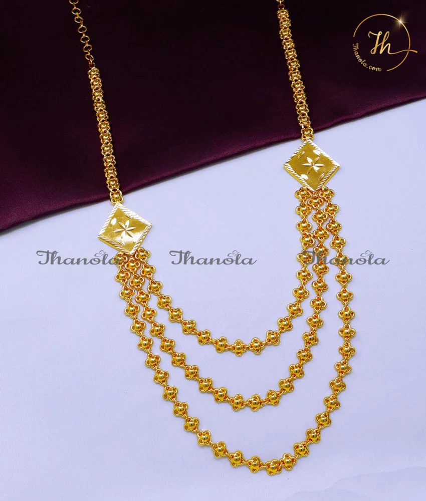 Buy New Model Light Weight Steps Gold Haram Designs