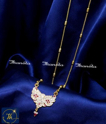 DLA1217 - Attractive Daily Use Impon Dollar Chain Online Shopping