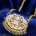 Impon Pendant with Chain