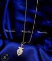 Simple Light Weight Daily Wear Impon Dollar Chain gold dollar designs for female