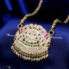 DLA1300 - Trendy Impon Jewellery Lakshmi Dollar Chain Designs