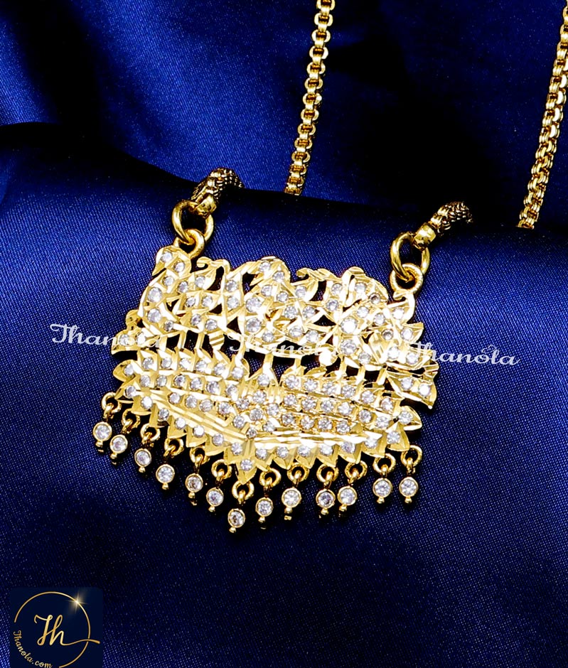 long chain with dollar designs