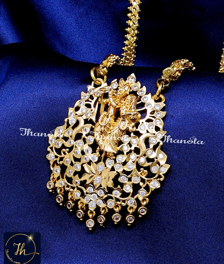 radha krishna dollar chain