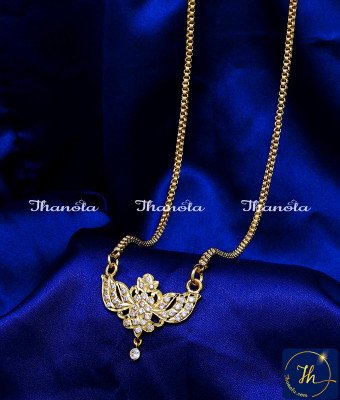 DLA1331 - Impon Jewellery Daily Wear Gold Chain with Pendant DLA1331 - Impon Jewellery Daily Wear Gold Chain with Pendant