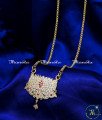 Impon Multi Stone Lotus Dollar with Long Chain Online thamarai dollar chain