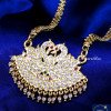DLA1341 - Premium Gold Finish with Guarantee Impon Swan Dollar Chain