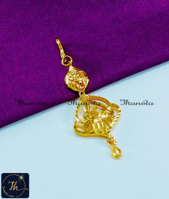 NCA1212 - Elegant Simple Small Size Plain Maang Tikka Design Gold