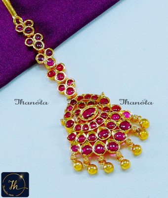 NCA1238 - First Quality Kemp Ruby Antique Nethi Chutti Gold
