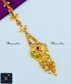 2 Gram Gold Plated Single Stone Maang Tikka Ka Design maang tikka for women