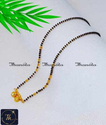 BBA1127 - 1 Gram Gold Daily Wear Small Vati Mangalsutra Designs