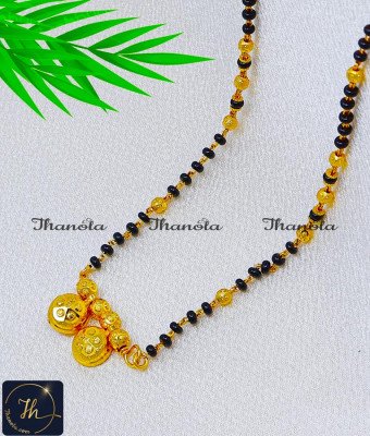 BBA1127 - 1 Gram Gold Daily Wear Small Vati Mangalsutra Designs