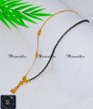1 Gram Gold New Model Simple Mangalsutra Designs Short mangalsutra designs with gold chain