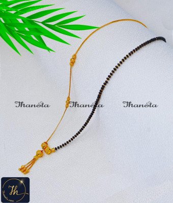 BBA1130 - 1 Gram Gold New Model Simple Mangalsutra Designs Short
