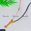 BBA1130 - 1 Gram Gold New Model Simple Mangalsutra Designs Short
