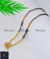 Artificial Gold Mangalsutra Design Diamond Pendant gold simple mini mangalsutra design