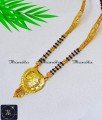 Simple Lightweight Daily Wear Mangalsutra Chain Gold forming gold jewellery
