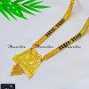 BBA1143 - Gold Forming Modern Long Yellow Gold Mangalsutra Design