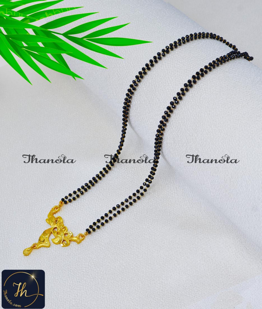 short modern mangalsutra design