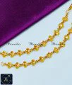 1 Gram Gold Plated Leaf Design Mattal Designs Gold Mattal designs for ladies