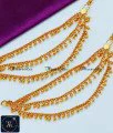 Wedding Jewellery 3 Layer Side Mattal Designs Gold latest champaswaralu designs