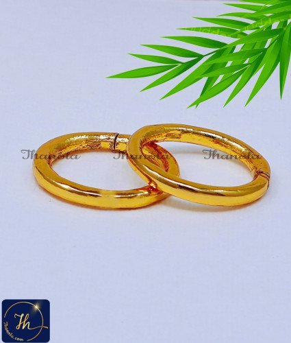 TRG1495 - Cute Simple Daily Wear Adjustable 1 Gram Gold Toe Rings