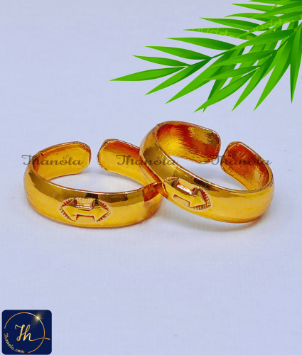 TRG1506 - Original Impon Gold Model Wedding Leg Metti Design