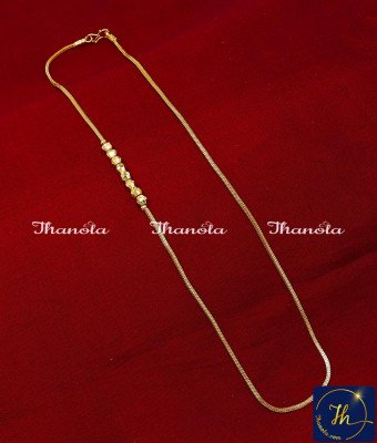MCN1650 - Latest Plain Daily Wear New Model Mugappu Thali Chain