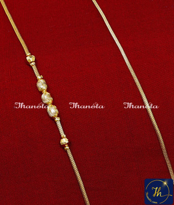 MCN1651 - Gold Covering Daily Wear Affordable Mugappu Chain India