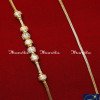 MCN1653 - 30 Inch Trendy Gold Ball with Stone Ball Daily Mopu Designs